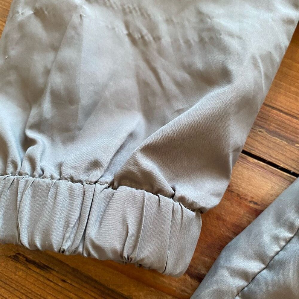 Spring Jacket Color Block Off White Peach Gray Size  5T - Picture 4 of 7